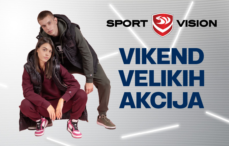 Ne propusti vikend velikih akcija u Sport Vision partnerskim trgovinama!