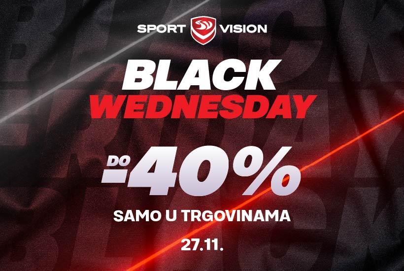 SPORT VISION BLACK WEDNESDAY DONOSI DO -40% POPUSTA U TRGOVINAMA!