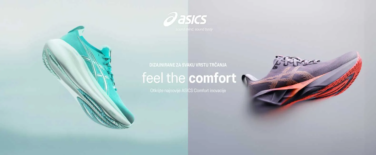 Asics Feel the comfort