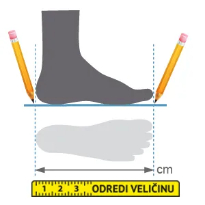 Kako odrediti veličinu obuće koju nosite?