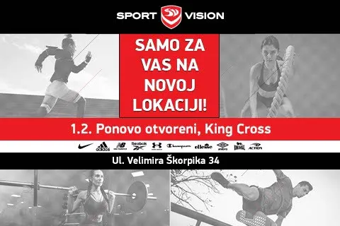 PONOVNO OTVORENJE SPORT VISION TRGOVINE U KING CROSS-u!